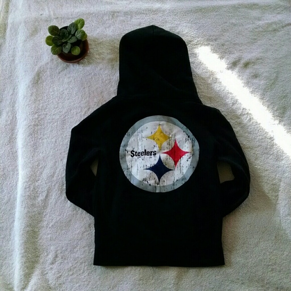 Steelers zip up sweatshirt - Picture 2 of 4